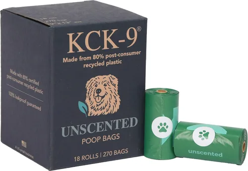 Vista 7 de Bolsas de plástico para excrementos de perro con 80 % reciclado, extragruesas, a prueba de fugas, aprobadas para perros grandes (lavanda, 270 bolsas)