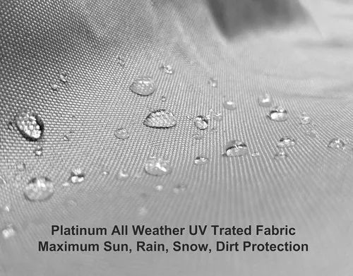 Vista 3 de Funda resistente a la intemperie compatible con furgoneta de conversión RV de 18 a 19 pies de largo, para exteriores, protege del agua, la nieve