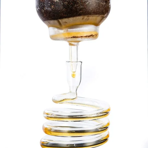 Vista 9 de Estructura de madera curvada negra para cafetera por goteo en frío Yama para 6-8tazas, Negro