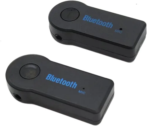 Vista 7 de USonline911 2 unids Universal Bluetooth Audio Receptor 0.138 in AUX Audio Estéreo Música Casa Adaptador de coche para portátil y PC con Bluetooth