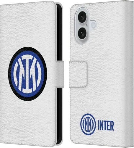 Vista 84 de Head Case Designs Officially Licensed Inter Milan Flag Badge Leather Wallet Case Compatible with Apple iPhone 7 Plus/iPhone 8 Plus