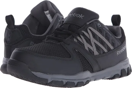 Vista 7 de Reebok Work Sublite RB416 - Zapatos de trabajo para mujer, color negro, Negro