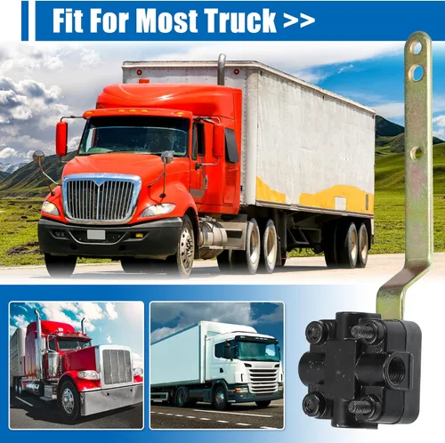 Vista 2 de X AUTOHAUX 1 sistema 50433001 60826000 suspensión neumática Paseo válvula de control de nivel de altura