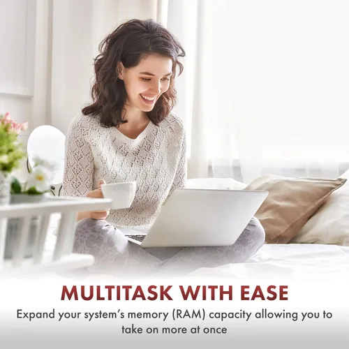 Vista 4 de A-Tech 4GB DDR4 2400 MHz SODIMM PC4-19200 (PC4-2400T) CL17 Módulo de Memoria RAM para Laptop No-ECC