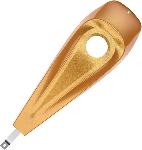 Vista 285 de Fundas de tanque estiradas para whisky ámbar con consola de tablero para Harley Touring Street Glide Road Glide 2014 2015 2016 2017 2018 2019 2020