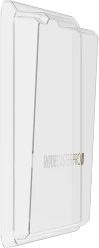 Vista 9 de Rode RODECaster Pro II - Consola de producción de audio integrada con cubierta de policarbonato Rode RODECover II y tarjetas de memoria MicroSDHC