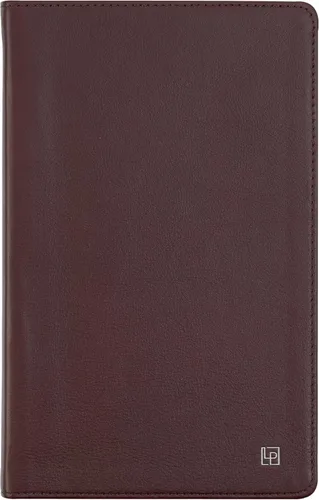 Vista 10 de Cuaderno de escritura clásico de cuero, tapa blanda, rayado estrecho, tabla de contenido y páginas numeradas
