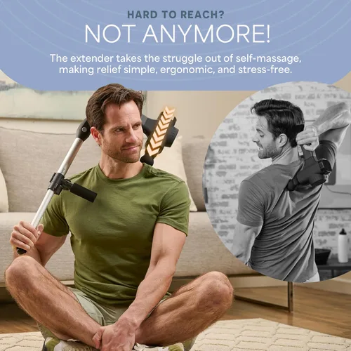 Vista 17 de LifePro Sonic Massage Gun Deep Tissue – Quiet Handheld Percussion Massager for Athletes, Pain Relief & Recovery – 8 Heads, 5 Speeds, Long Battery
