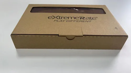 Vista 13 de eXtremeRate - Placa trasera para Nintendo Switch Console, NS Joycon con carcasa de mando de mano con botones de juego completo, carcasa de repuesto