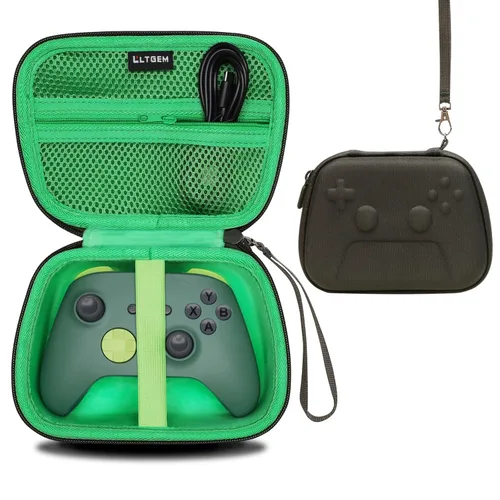 Vista 17 de LTGEM - Funda compatible con Xbox Core/PlayStation DualSense™/PowerA/GameSir G7 SE/Xbox Microsoft Elite Series 2 Core Gaming Controller, bolsa