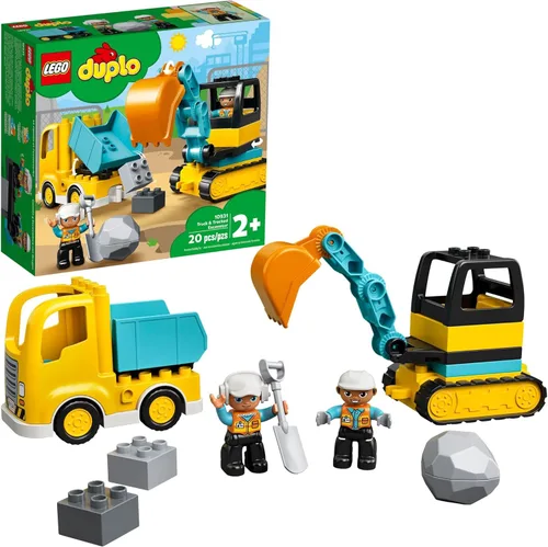 LEGO DUPLO 10931 - Bloques de construcción para niños pequeños, juguetes de construcción de aprendizaje y educación para preescolar, regalo de