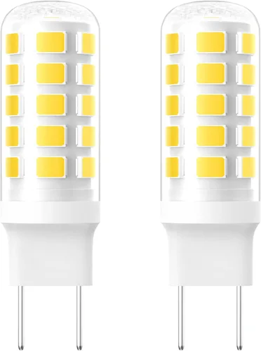 Vista 8 de Bombilla LED G8 regulable, bombilla de microondas de 120V 50W de repuesto para campana extractora de microondas GE, bombilla de luz para cocina