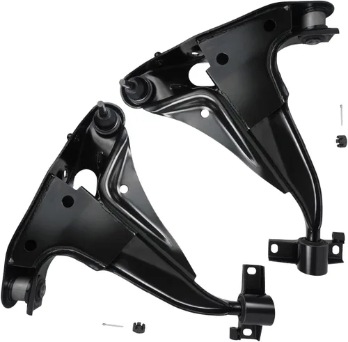 Vista 1632 de Detroit Axle - Kit de suspensión frontal de 8 piezas para Dodge Journey 2009-2015, 2 brazos de control inferiores, 2 rótulas, 2 varillas