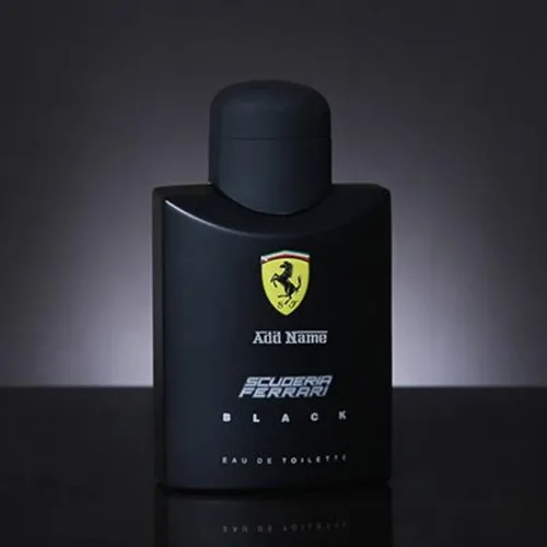 Vista 3 de Ferrari Scuderia Black Eau De Toilette Spray para hombre, 4.2 onzas