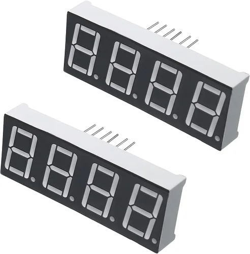 Vista 27 de Othmro 5pcs ánodo común pantalla LED tubo digital 3 bits 7 segmento negro 11pin con una buena salida de luz uniforme