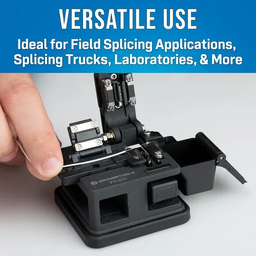 Vista 4 de Jonard Tools Cuchilla de fibra óptica de precisión FC-500 para cable de fibra de 250µm y 900µm con cuchillas de 16 posiciones