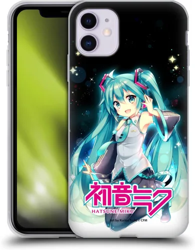 Vista 41 de Head Case Designs Licencia Oficial Hatsune Miku Gráficos Lindos Carcasa de Gel [Protección de Grado Militar] Compatible con Apple iPhone 7