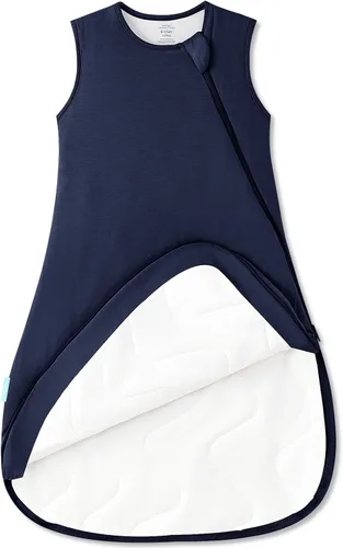 Vista 18 de PurComfy Saco de dormir súper suave 1.0 TOG, Saco de dormir premium de viscosa de bambú para bebé con cremallera de 2 vías, Manta vestible para bebé