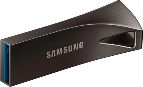 SAMSUNG BAR Plus 64 GB - 300 MB/s USB 3.1 Flash Drive Titan Gray (MUF-64BE4/AM)