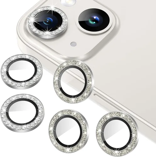 Vista 31 de AGVEE Paquete de 6 unidades para iPhone 12 Pro/12/12 Mini/11 Pro Max/11 Pro/11 Pro/11 Protector de lente de cámara, anillo de metal brillante