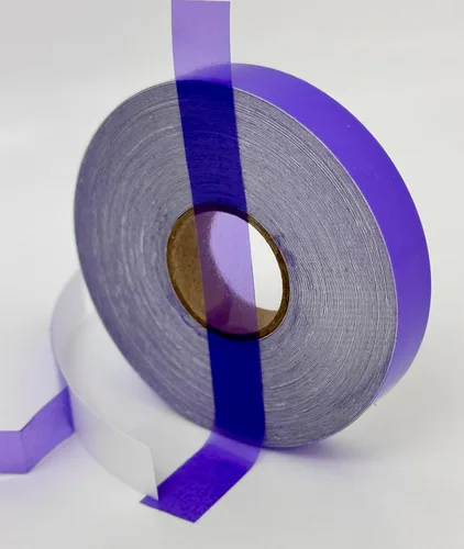 Vista 38 de Paper Street Plastics Cinta transparente coloreada con adhesivo pegajoso (Marrón, 1/2 pulgada x 50 pies)