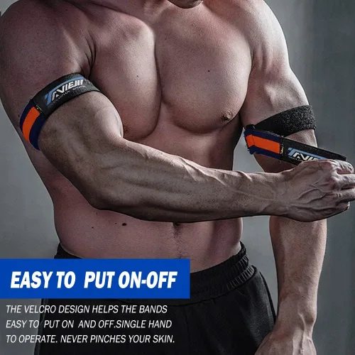 Vista 2 de Occlusion Bands, Quick Release Biceps Blow Flow Restriction Bands,Bicep Bands for Arm Fitness and Bodybuilding Gain Fast Muscle Growth Without