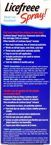 Vista 5 de Licefreee Spray Tratamiento en aerosol instantáneo para piojos, botella, FG10241, 1, 1