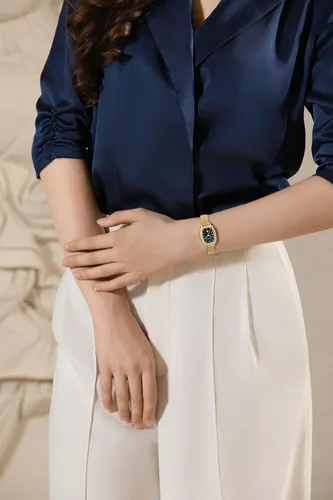 Vista 3 de GOLDEN MAPLE Watches for Women, Dainty Gold Watch with Small Stainless Steel Case, Quartz Movement and Water Resistant, Adjustable Mesh Band