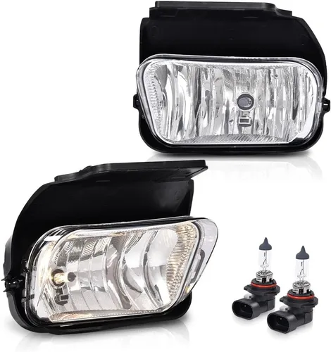 Vista 11 de PIT66 Juego de montaje de luces antiniebla (2 unidades) compatible con 2002 2003 2004 2005 2006 Avalanche Pickup Truck Accesorios de lámpara