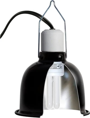 Vista 4 de Zoo Med reptisun 5.0 UVB Mini fluorescente compacta (13 vatios), 0