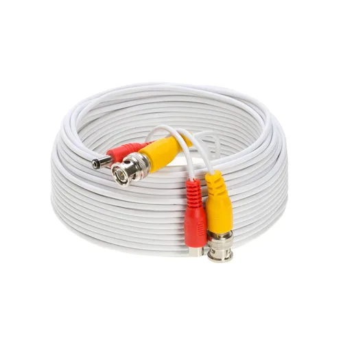 Vista 9 de Cables Direct Online Paquete de 2 cables de extensión de video BNC prefabricados de 10 pies para CCTV, cámara de seguridad, DVR, sistema
