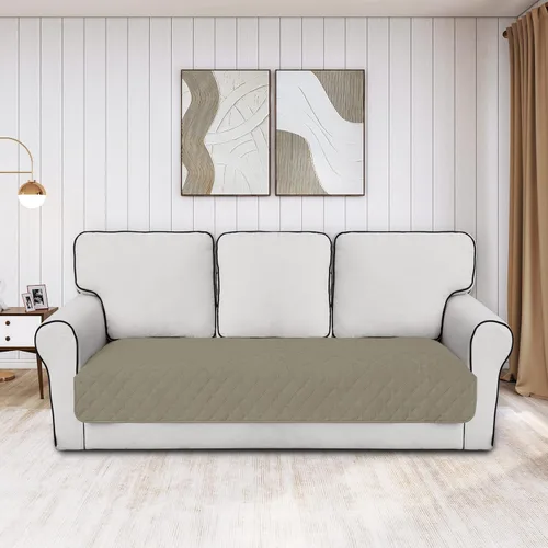 Vista 2 de Easy-Going - Funda impermeable 100% para cama de perro, manta antideslizante para mascotas para muebles, funda lavable para sofá, funda de repuesto