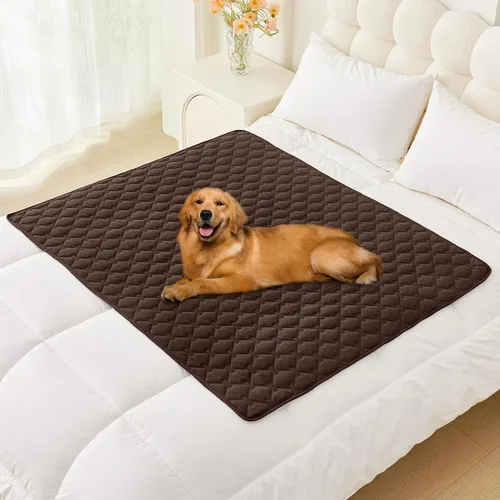 Vista 106 de Smiry Manta Impermeable para Cama de Perro 30x70, Manta Suave Reversible para Mascotas, Lavable a Prueba de Fugas Cubierta para Gatos y Perros