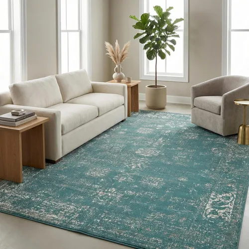 Vista 51 de Unique Loom Sofia Collection - Alfombra para área de casino (3 pies 3 pulgadas x 19 pies 8 pulgadas, para pasillo, azul marino/amarillo)