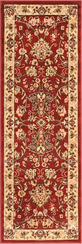 Vista 122 de Unique Loom Sialk Hill Collection - Alfombra de área - Washington (5 pies 3 pulgadas x 8 pies, rectangular, marrón/negro)