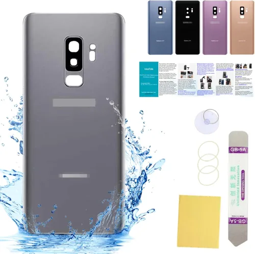 Vista 34 de Compatible con Samsung Galaxy Note 9 - Cubierta de vidrio trasera de repuesto de 6.4 pulgadas SM-N960 para todos los operadores con manual