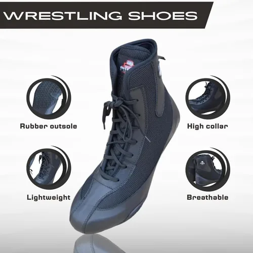 Vista 3 de Rightpunch - Zapatos de boxeo profesionales para hombres y mujeres