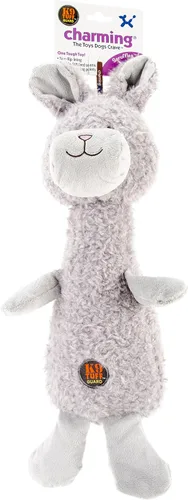 Vista 11 de Outward Hound Scruffles Bunny - Juguete de peluche chillón para perro, pequeño