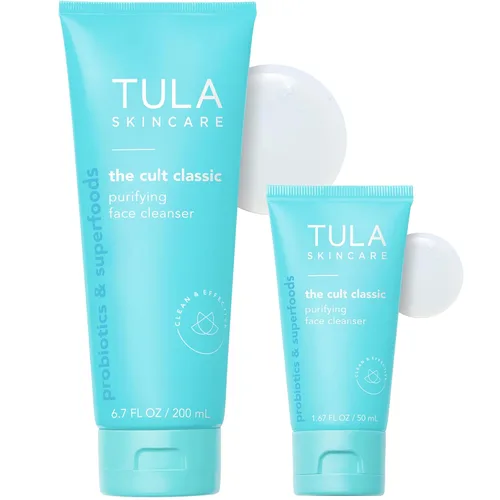 Vista 6 de TULA Skin Care Cult Classic Purifying Face Cleanser - Gentle and Effective Face Wash, Makeup Remover, Nourishing and Hydrating