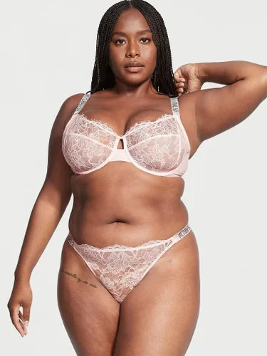 Vista 2 de Victoria's Secret Tanga con correa Shine, ropa interior para mujer (XS-XXL)