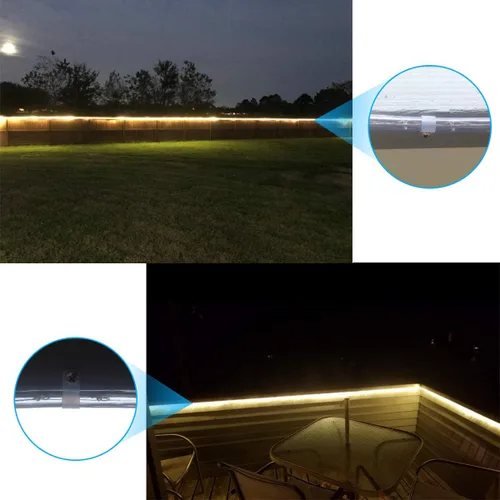 Vista 4 de LOKMAN Paquete de 100 clips de montaje estilo P de 1/4 pulgadas con tornillos Phillips de cabeza plana de acero inoxidable compatibles