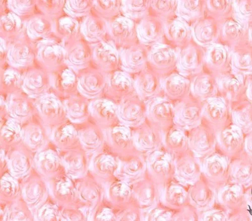 Vista 9 de Tela Minky Rosebud de 58 pulgadas de ancho vendido por The Yard (rosa intenso)