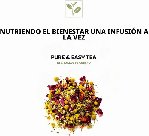 Vista 4 de Pure & Easy Tea Bolsas de filtro de té de alta calidad, infusores compostables sin blanquear con cordón para té de hojas sueltas, sobres desechables