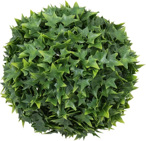 Vista 6 de Vickerman Everyday - Mini hiedra artificial de 5 pulgadas, resistente a los rayos UV, paquete de 4 unidades, bola sintética para plantas