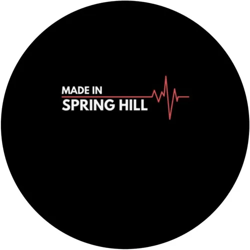 Vista 3 de Made In Spring Hill Florida USA State City Of Birth PopSockets Swappable PopGrip