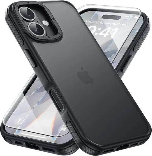 Vista 113 de Yriklso 3 en 1 Funda Magnética Fuerte para iPhone Air, 1X Protector de Pantalla + 1X Protector de Lente de Cámara, Cubierta Protectora a Prueba