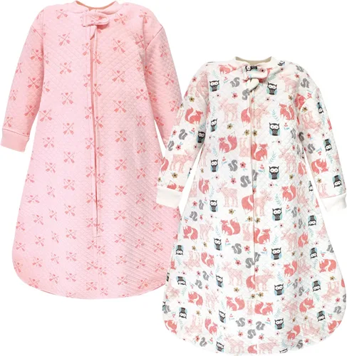 Vista 17 de Hudson Baby Saco de dormir unisex para bebé acolchado premium de manga larga y manta vestible