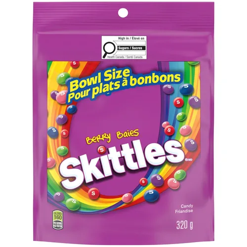 Skittles Berry, Mega-Pack, 320gm/11.28oz, Púrpura