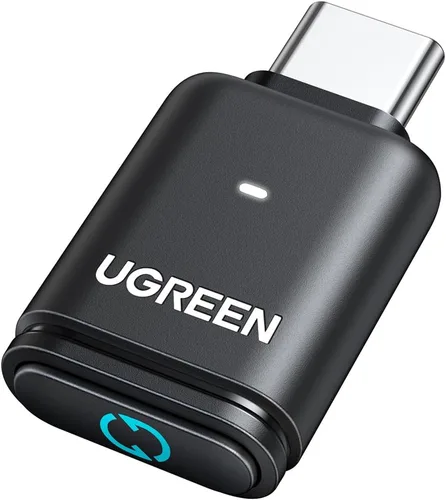 UGREEN Adaptador Bluetooth USB-C para PS5, Adaptador de Audio Bluetooth 5.3 con APTX Baja Latencia y aptX-Adaptive, Transmisor de Audio Inalámbrico