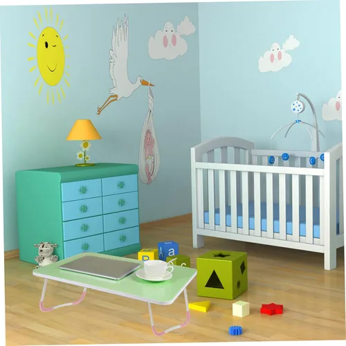 Vista 8 de Didiseaon 1 juego de patas plegables para mesa de escritorio, patas de mesa de noche, patas de banco de metal, patas extensoras de mesa, soporte